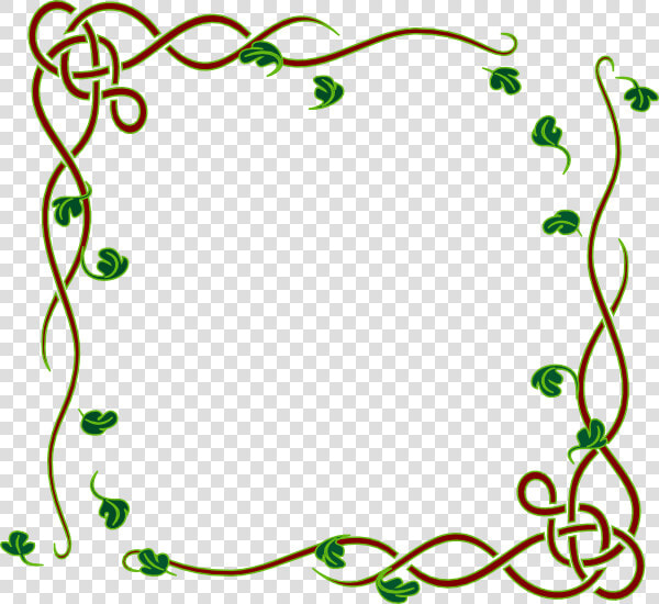 How To Set Use Leafy Frame Green Svg Vector  HD Png DownloadTransparent PNG