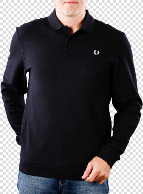 Fred Perry Honeycomb Texture Polo Black  HD Png DownloadTransparent PNG