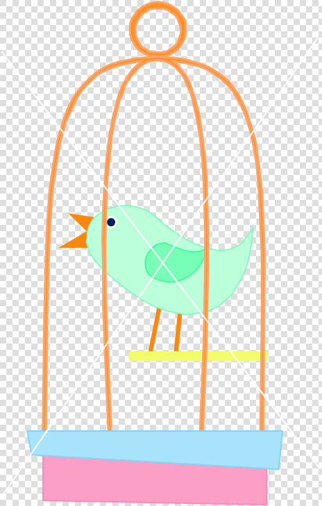 Birdcage Clipart Clip Art   Cute Bird Cage Clipart  HD Png DownloadTransparent PNG