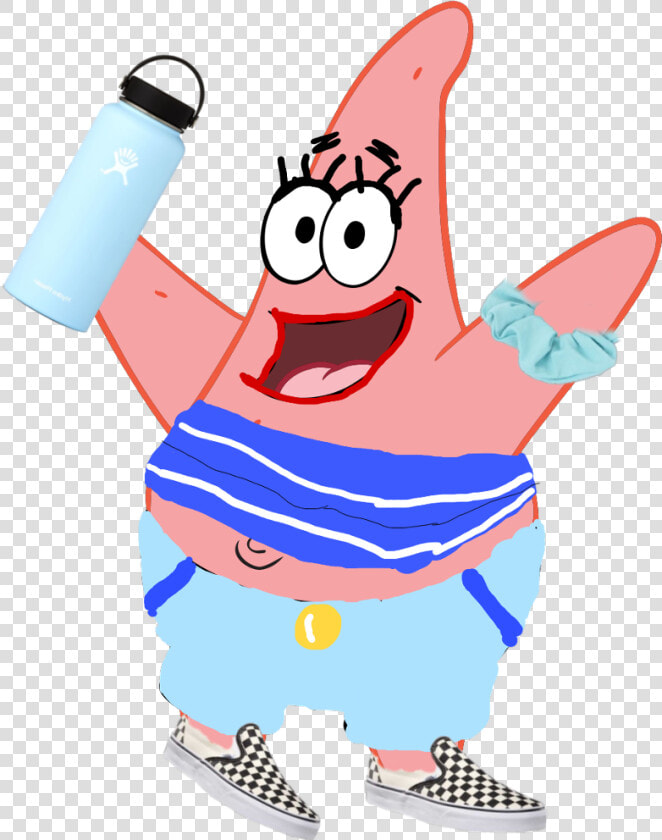 Patrick As A Vsco Girl   Patrick Star  HD Png DownloadTransparent PNG