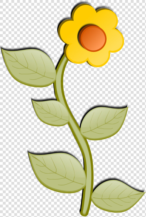 This Free Clip Arts Design Of Flower Art   Cartoon Flowers Clear Background  HD Png DownloadTransparent PNG