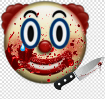  emoji  aesthetic  grunge  edgy  trippy  rot  clown   Aesthetic Clown Emoji  HD Png DownloadTransparent PNG