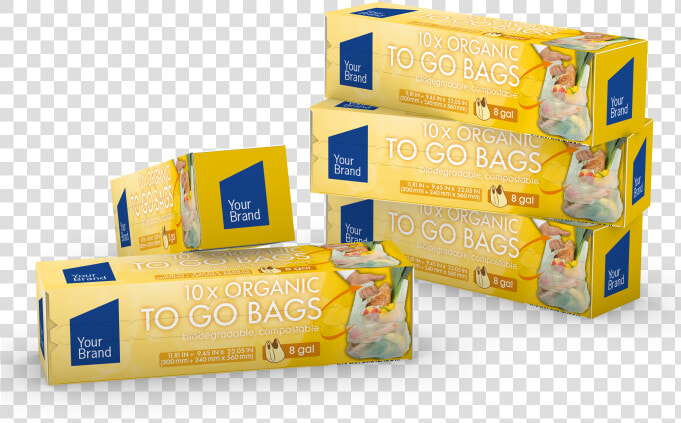 Biodegradable Trash Bags   Box  HD Png DownloadTransparent PNG