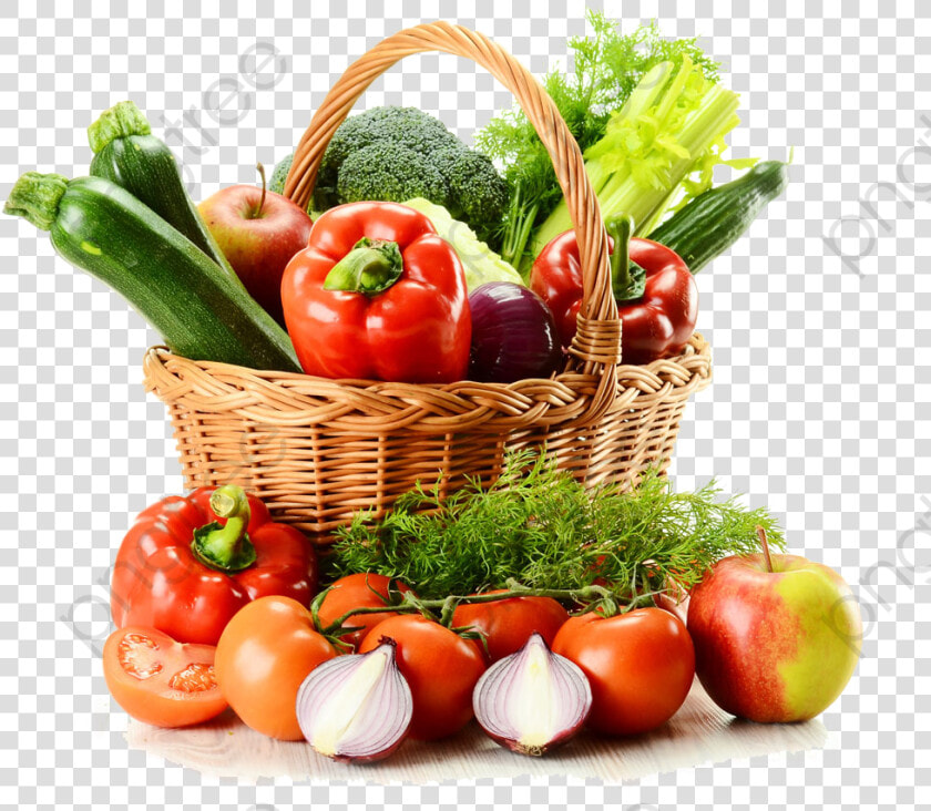 Basket Of Fruits And Vegetables Png   Vegetables In Basket Images Hd  Transparent PngTransparent PNG