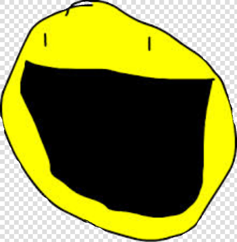 Omg Face Png   Bfdi Characters Yellow Face  Transparent PngTransparent PNG