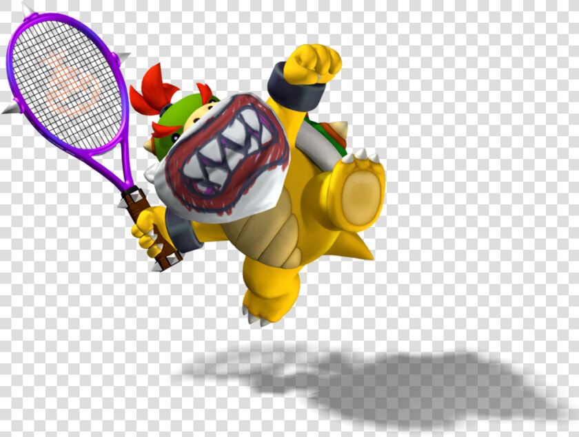 Mpt Artwork   Mario Tennis Bowser Jr  HD Png DownloadTransparent PNG