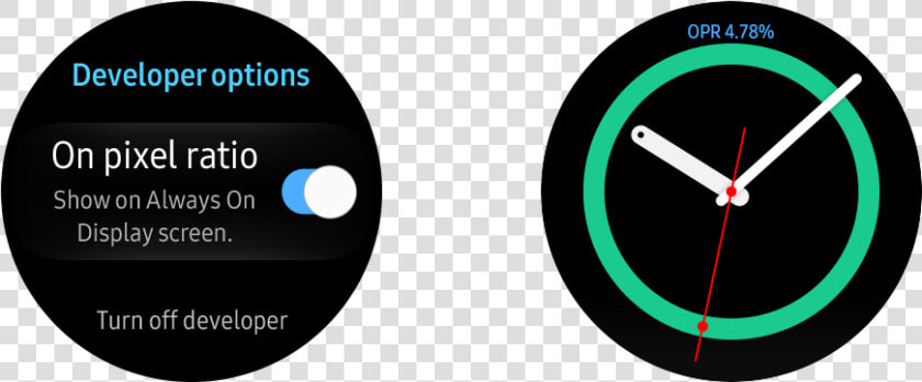 To Make It Visible  Open The Watch S Settings Menu    Samsung Gear  HD Png DownloadTransparent PNG