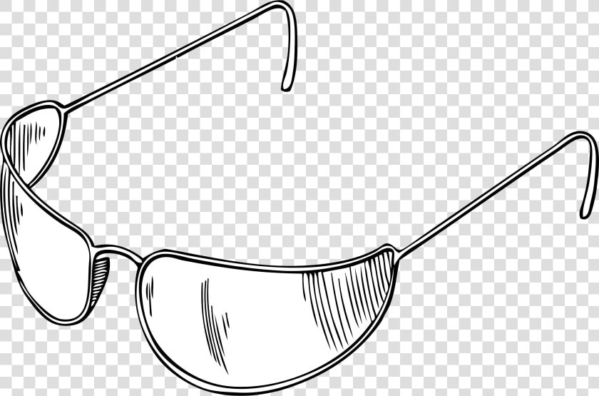 Clipart   Eyeglasses Sketch   Outline Images Of Sun Glasses  HD Png DownloadTransparent PNG