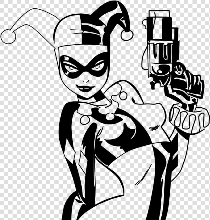 Harley Quinn Joker Poison Ivy Batman Comics   Harley Quinn Clip Art  HD Png DownloadTransparent PNG