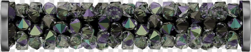 Swarovski 5950 Fine Rocks Tube Bead 30mm Crystal Paradise   Amethyst  HD Png DownloadTransparent PNG