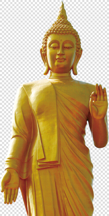 Gautama Buddha Png   Gautam Buddha Standing Statue  Transparent PngTransparent PNG