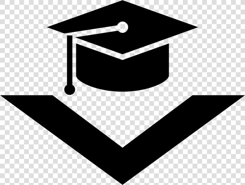 Graduation Cap With Down Arrow Comments   Toga Icon Png  Transparent PngTransparent PNG