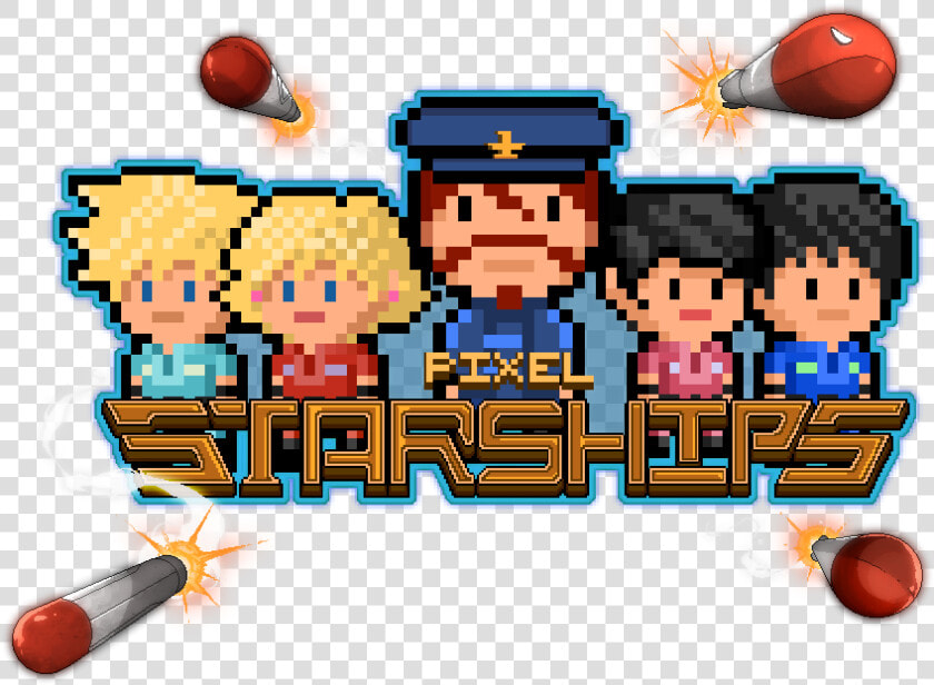 Pixel Starships Logo  HD Png DownloadTransparent PNG