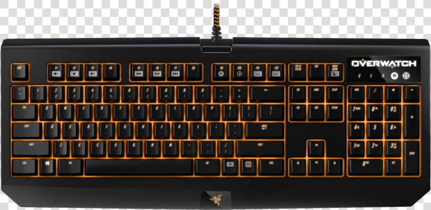 Overwatch Blackwidow Chroma Gaming Keyboard  HD Png DownloadTransparent PNG