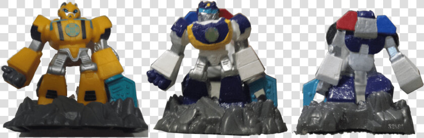 Rescue Bots Beam Box Bumblebee And Chase Comparison   Action Figure  HD Png DownloadTransparent PNG