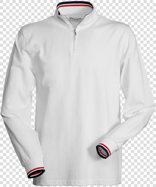 Long Sleeve Polo Privè Half Zip   Long sleeved T shirt  HD Png DownloadTransparent PNG