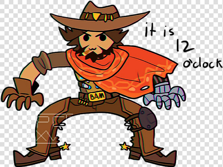 Mcree Sticker   Cartoon   Cartoon  HD Png DownloadTransparent PNG