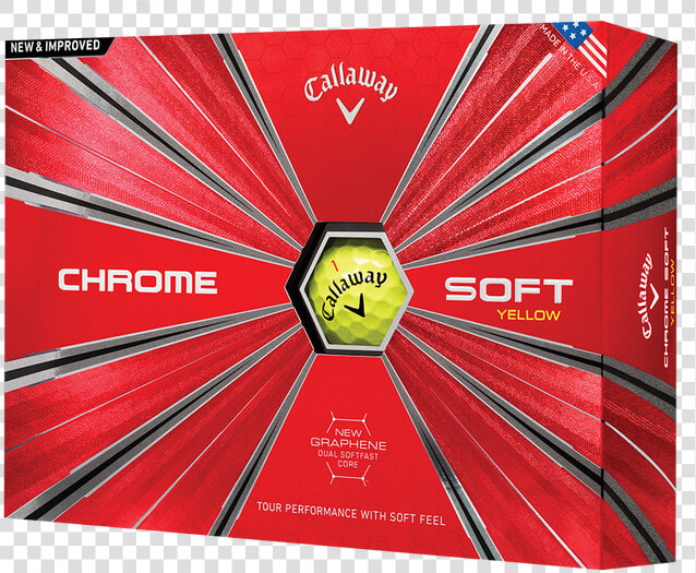 2018 Chrome Soft Golf Balls  HD Png DownloadTransparent PNG