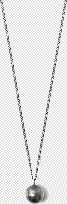 Saint Laurent Black Heart Necklace  HD Png DownloadTransparent PNG