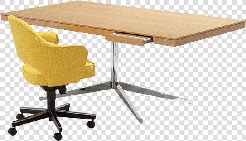 Mid Century Modern Office Furniture   Writing Desk  HD Png DownloadTransparent PNG