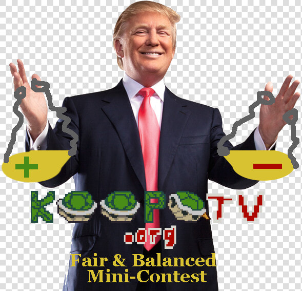 Koopatv President Donald Trump Fair  amp  Balanced Mini contest   Donald Trump Fathers Day Card  HD Png DownloadTransparent PNG