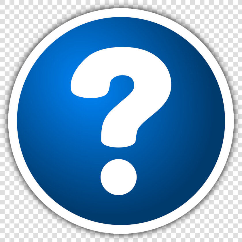 Question Mark Blue Button Icon Png   Question Mark Button Icon  Transparent PngTransparent PNG