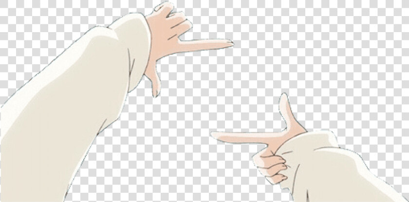 Anime Hand Png   Anime Heart Hand Transparent  Png DownloadTransparent PNG