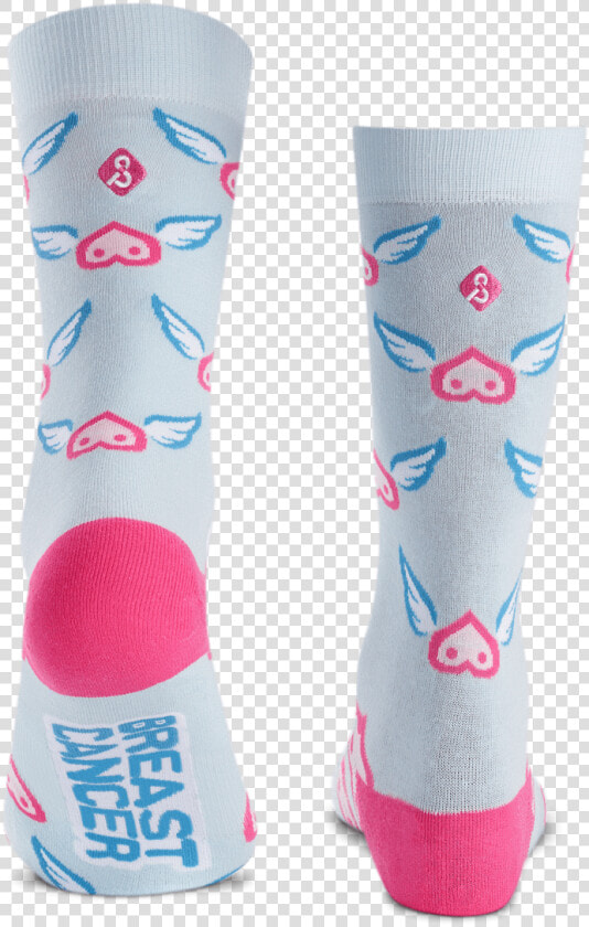 Sock Breast Cancer   Sock  HD Png DownloadTransparent PNG