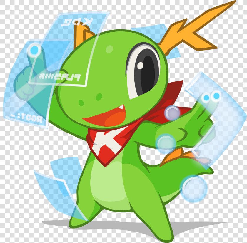 Kde Mascot Konqi For Plasma Desktop   Kde Plasma Mascot  HD Png DownloadTransparent PNG