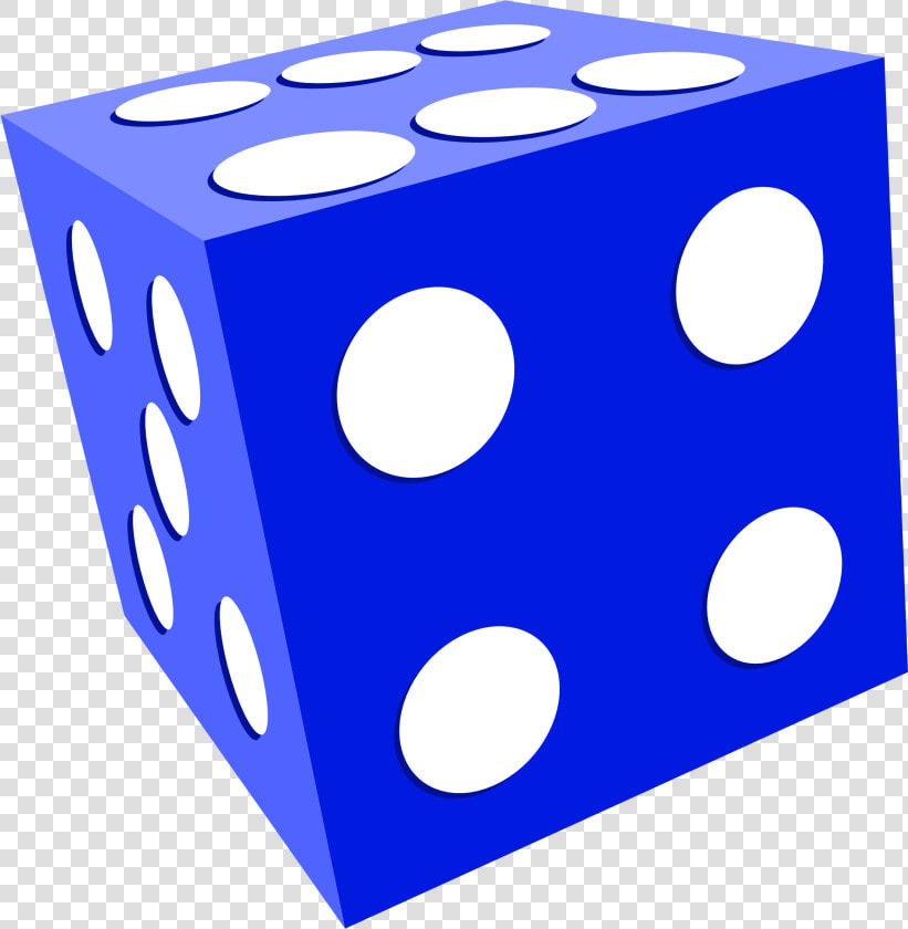 Hd Bunco Dice Clipart   Blue Dice Png  Transparent PngTransparent PNG