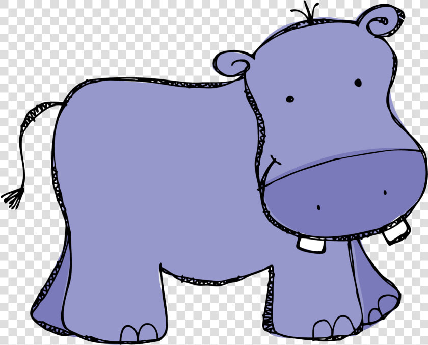 Clip Art Hippo  HD Png DownloadTransparent PNG