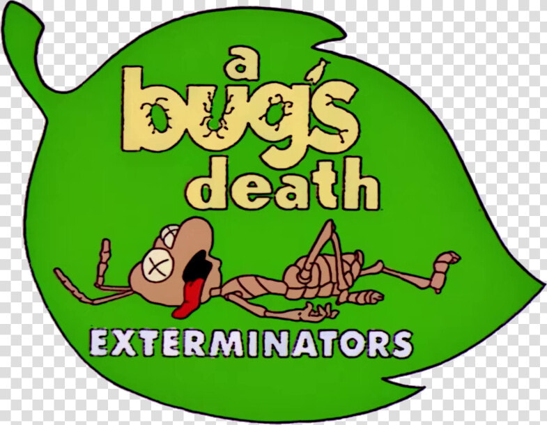 A Bug S Death Exterminators   Simpsons Bug  HD Png DownloadTransparent PNG