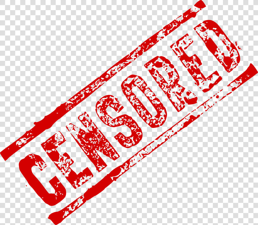 Censored Rubber Stamp Clip Arts   Censored Free  HD Png DownloadTransparent PNG