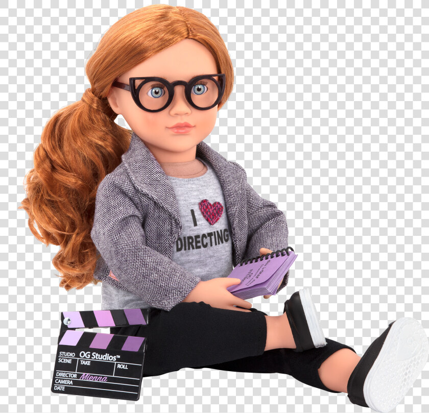 Mienna Deluxe 18 inch Movie Doll With Script   Mienna Our Generation Doll  HD Png DownloadTransparent PNG