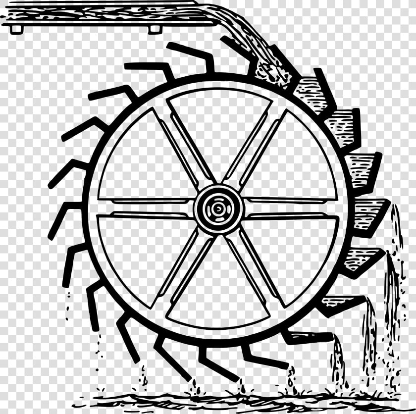 2400 X 2389   Water Wheel Clipart  HD Png DownloadTransparent PNG