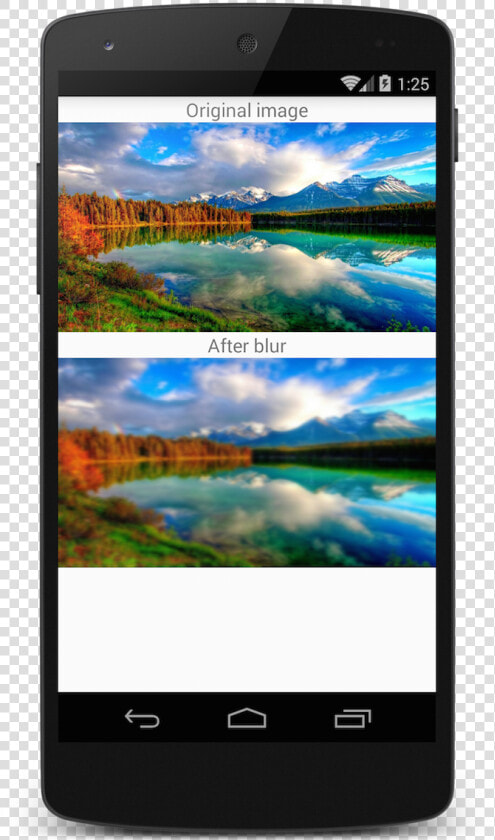 Bitmap Blur Effect In Android Using Renderscript   Blur Image In Android Studio  HD Png DownloadTransparent PNG