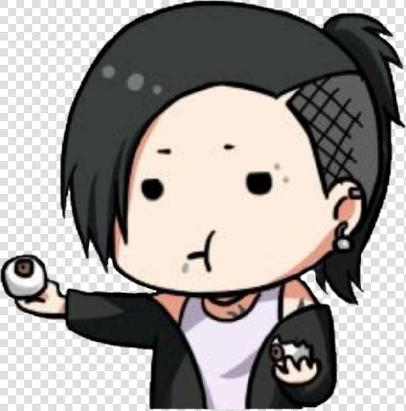  tokyoghoul  sticker  chibi  uta  animecute   Uta Chibi Tokyo Ghoul  HD Png DownloadTransparent PNG