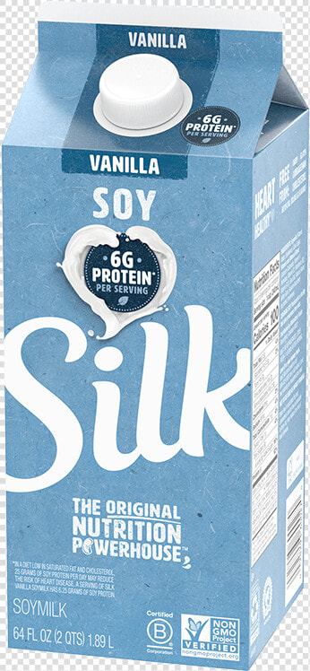 Silk Vanilla Soymilk   Chocolate Milk  HD Png DownloadTransparent PNG