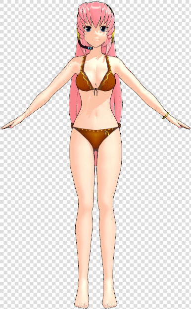 Nluka Swim   Project Diva Luka Swimsuit  HD Png DownloadTransparent PNG