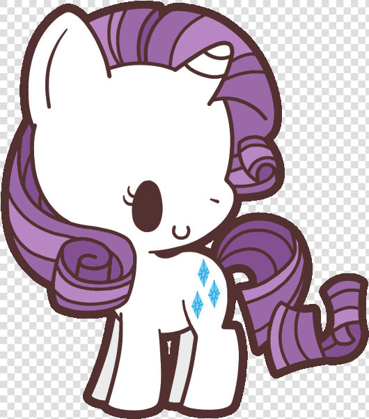 Rarity Rainbow Dash Fluttershy Pony Sweetie Belle Purple   Cute My Little Pony Drawing  HD Png DownloadTransparent PNG