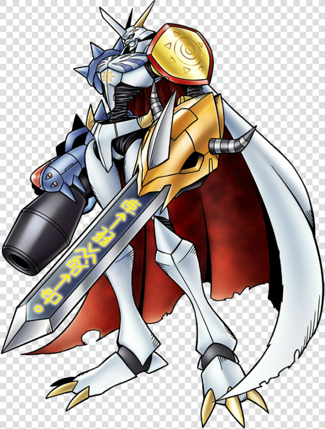 Omegamonrednerdark   Omegamon Digimon  HD Png DownloadTransparent PNG