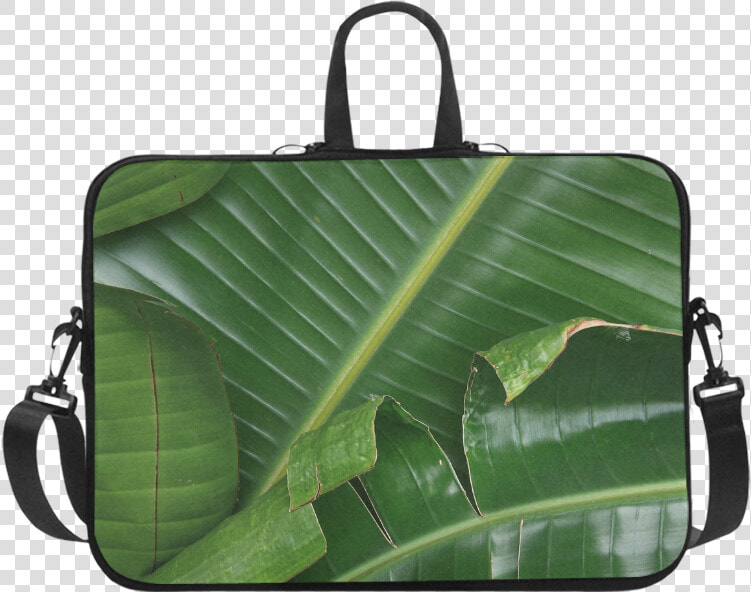 Banana Tree Leaves Laptop Handbags 17   Laptop  HD Png DownloadTransparent PNG