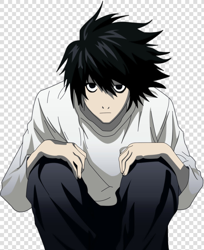 Death Note Png   L Death Note Png  Transparent PngTransparent PNG