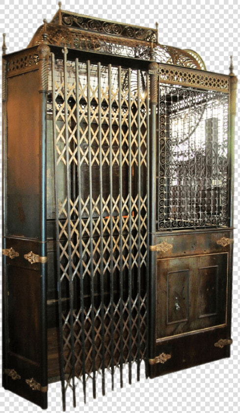 Birdcage Elevator   Vintage Elevator Art  HD Png DownloadTransparent PNG