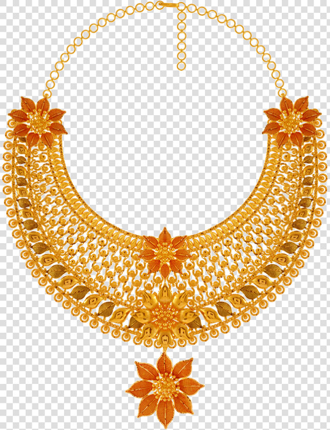 Chandra Jewellers 22kt Yellow Gold Necklace For Women   Necklace Pc Chandra Jewellers  HD Png DownloadTransparent PNG