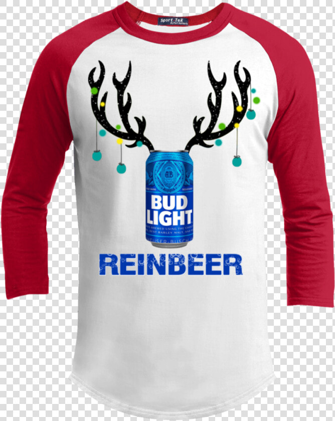 Bud Light Reinbeer Logo   Bud Light Christmas Shirt  HD Png DownloadTransparent PNG