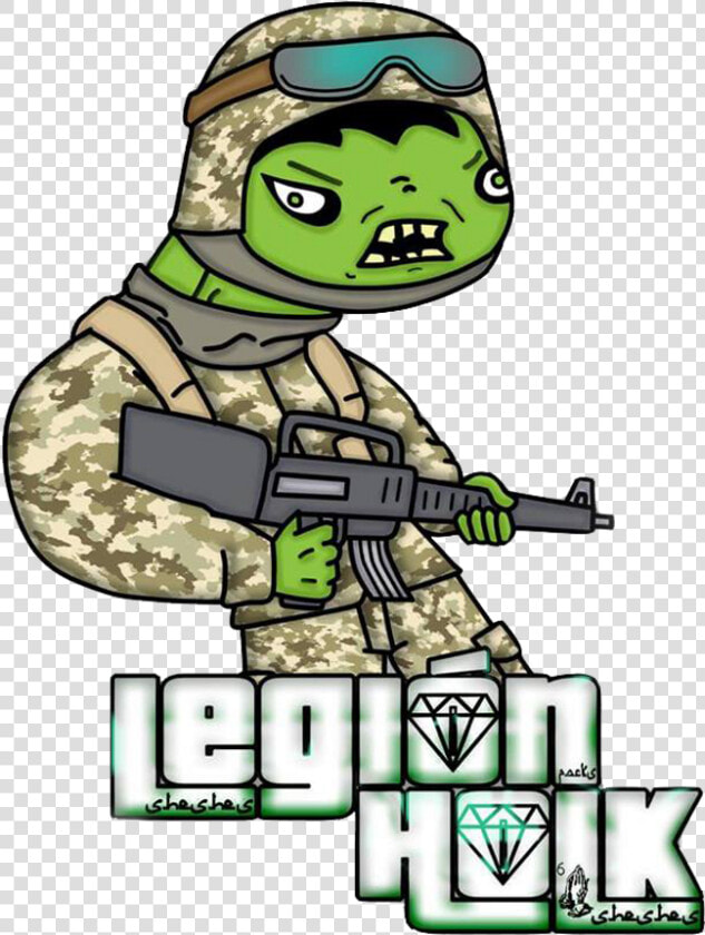 Soldiers Clipart Crazy   Marcas De Agua Holk  HD Png DownloadTransparent PNG