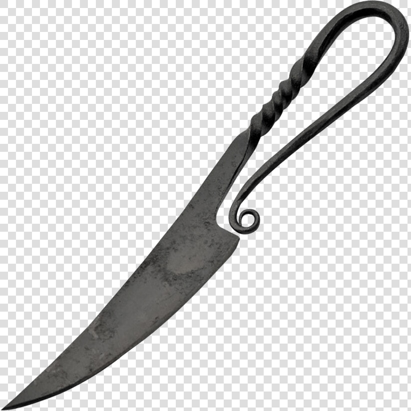 Small Spiral Feasting Knife   Medieval Knives  HD Png DownloadTransparent PNG