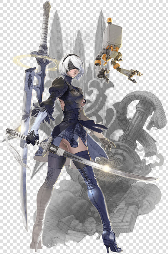 Nier Automata Revealing Outfit  HD Png DownloadTransparent PNG