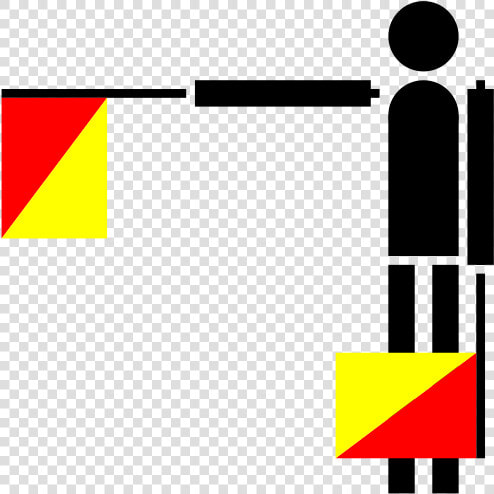 Semaphore Bravo   Semaphore Flag Png  Transparent PngTransparent PNG